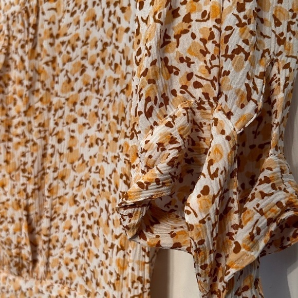 NWT FAITHFULL THE BRAND Billie Floral Dress- Dahlia Floral Print/ Size 4 (Small) - Picture 10 of 15